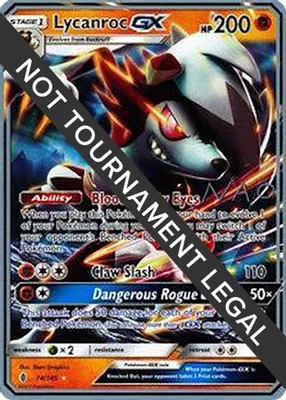 Lycanroc GX - 2018 (Naohito Inoue) from World Championship Decks