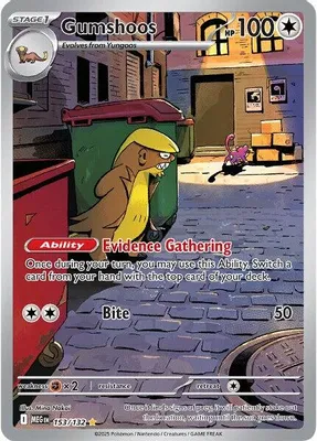 Gumshoos - 153/132 from ME01: Mega Evolution