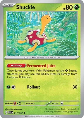 Shuckle - 011/132 from ME01: Mega Evolution