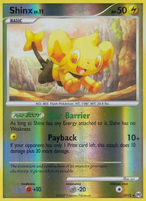 Shinx (Shiny) from Arceus