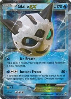 Glalie EX from XY - BREAKthrough