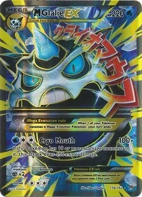 M Glalie EX (Full Art) from XY - BREAKthrough