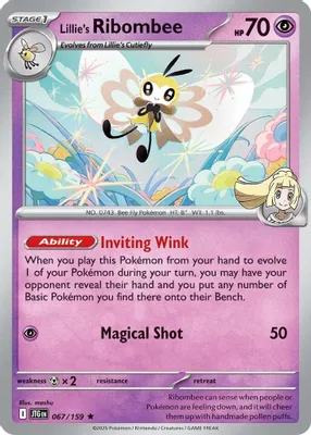 Lillie's Ribombee - 067/159 from SV09: Journey Together