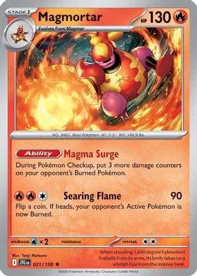 Magmortar from SV09: Journey Together