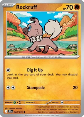 Rockruff from SV09: Journey Together