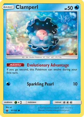 Clamperl from SM - Celestial Storm