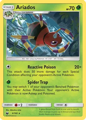 Ariados from SM - Celestial Storm