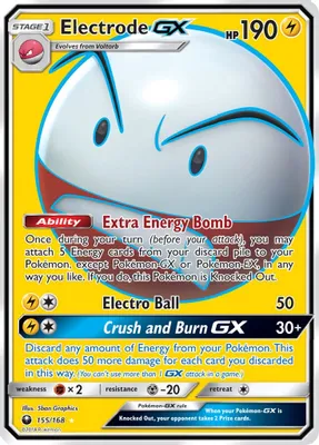 Electrode GX (Full Art) from SM - Celestial Storm
