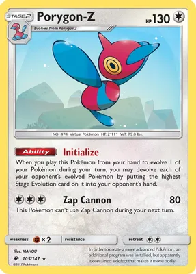 Porygon-Z from SM - Burning Shadows