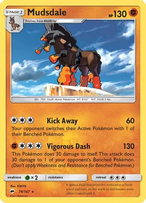 Mudsdale from SM - Burning Shadows