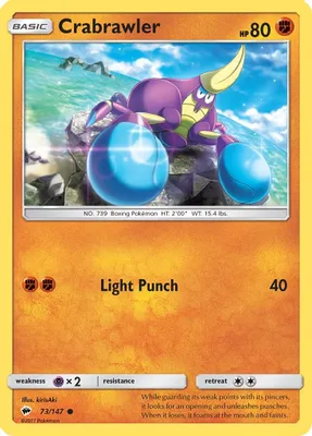 Crabrawler from SM - Burning Shadows