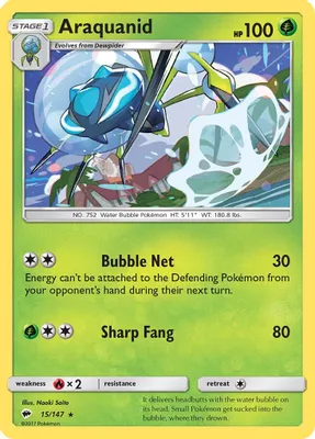 Araquanid from SM - Burning Shadows
