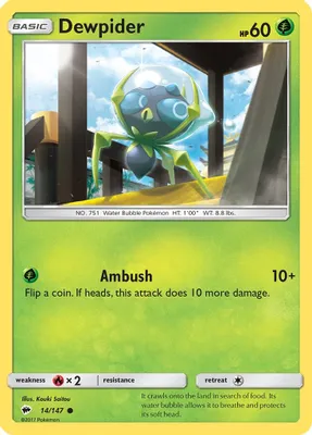 Dewpider from SM - Burning Shadows