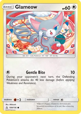 Glameow from SM - Ultra Prism