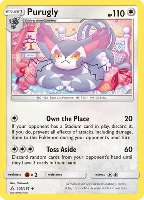 Purugly from SM - Ultra Prism