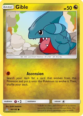 Gible (96) from SM - Ultra Prism
