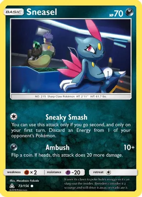 Sneasel from SM - Ultra Prism