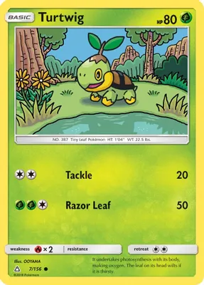 Turtwig (7) from SM - Ultra Prism