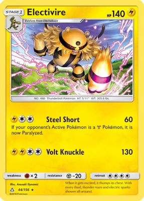 Electivire from SM - Ultra Prism