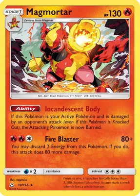 Magmortar from SM - Ultra Prism