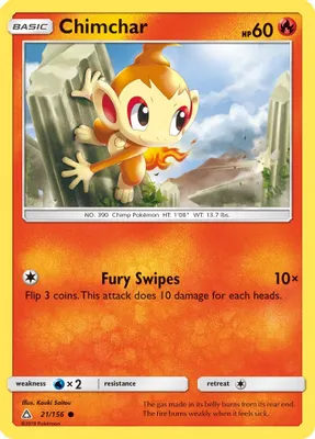 Chimchar (21) from SM - Ultra Prism
