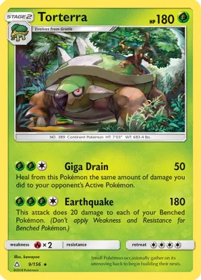 Torterra from SM - Ultra Prism