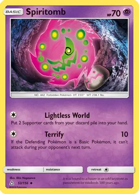 Spiritomb from SM - Ultra Prism