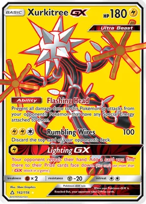 Xurkitree GX (Full Art) from SM - Ultra Prism