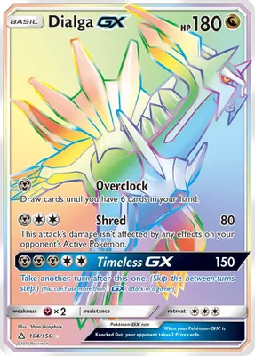 Dialga GX (Secret Rare) from SM - Ultra Prism