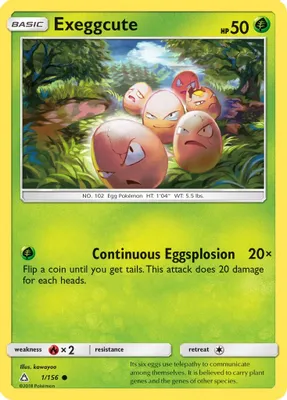 Exeggcute from SM - Ultra Prism