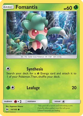 Fomantis from SM Base Set
