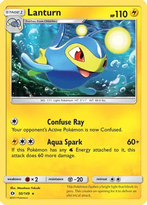 Lanturn from SM Base Set