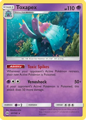 Toxapex from SM Base Set