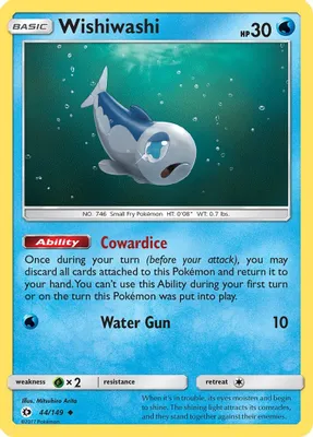 Wishiwashi from SM Base Set