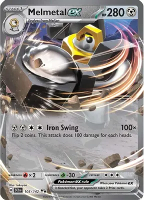 Melmetal ex from SV07: Stellar Crown