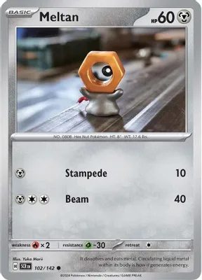 Meltan - 102/142 from SV07: Stellar Crown
