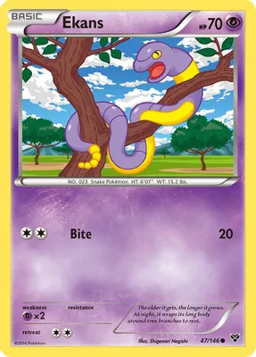 Ekans from XY Base Set