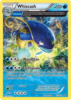 Whiscash (Alpha) from XY - Primal Clash