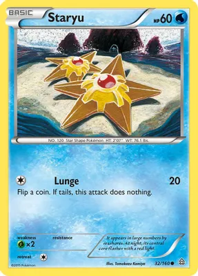 Staryu from XY - Primal Clash