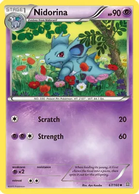 Nidorina from XY - Primal Clash
