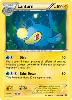 Lanturn from XY - Primal Clash