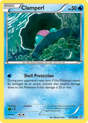 Clamperl from XY - Primal Clash