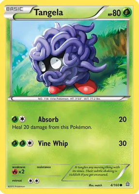 Tangela from XY - Primal Clash