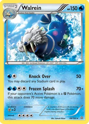 Walrein from XY - Primal Clash