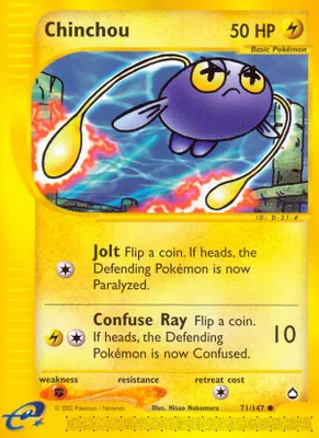 Chinchou (71) from Aquapolis