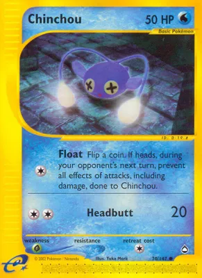 Chinchou (70) from Aquapolis