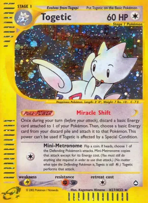 Togetic (H27) from Aquapolis