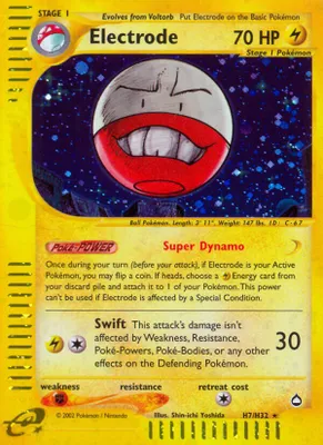 Electrode (H7) from Aquapolis