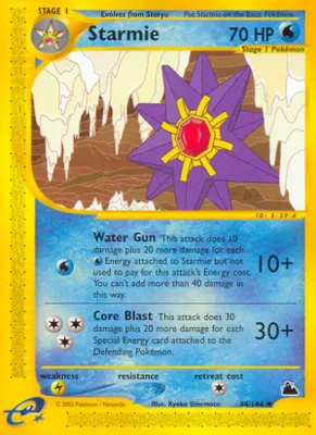 Starmie (44) from Skyridge