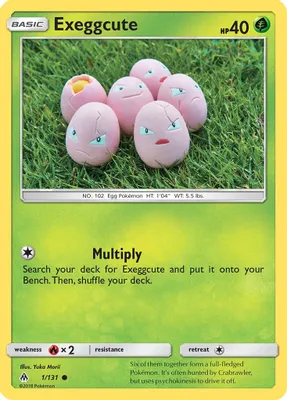 Exeggcute from SM - Forbidden Light